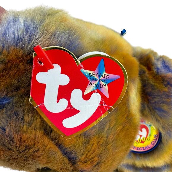 Beanie Babies Official Club Ty 2000 Plush Cubby III Bear Retired 14 inches - Picture 4 of 8